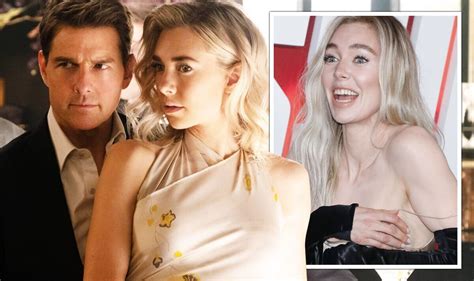 Vanessa Kirby suffers wardrobe malfunction at ‘Mission:。